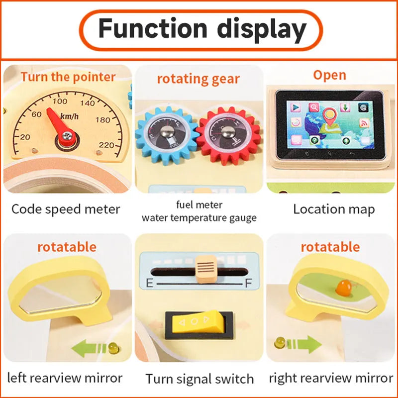 Montessori Fun Steering Wheel